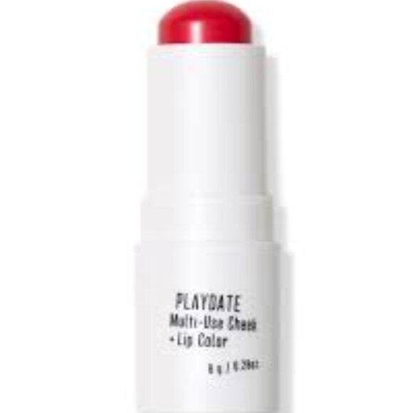 AF94 - Playdate Multi-Use Cheek + Lip Color in Bite Back (coral red) - Picture 1 of 7
